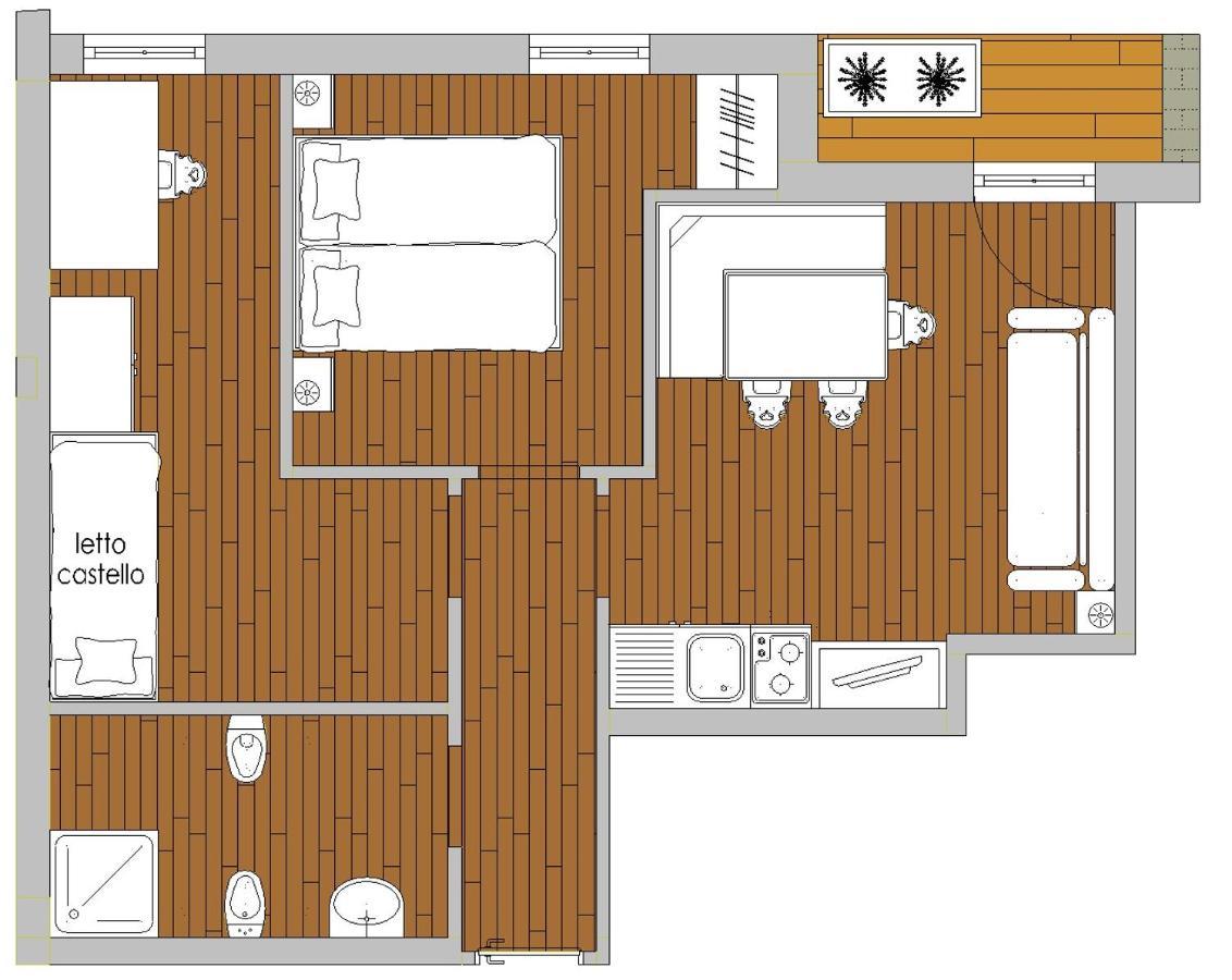 Residence Derby Club Folgaria Esterno foto