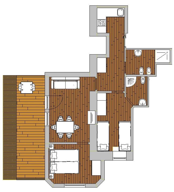 Residence Derby Club Folgaria Esterno foto
